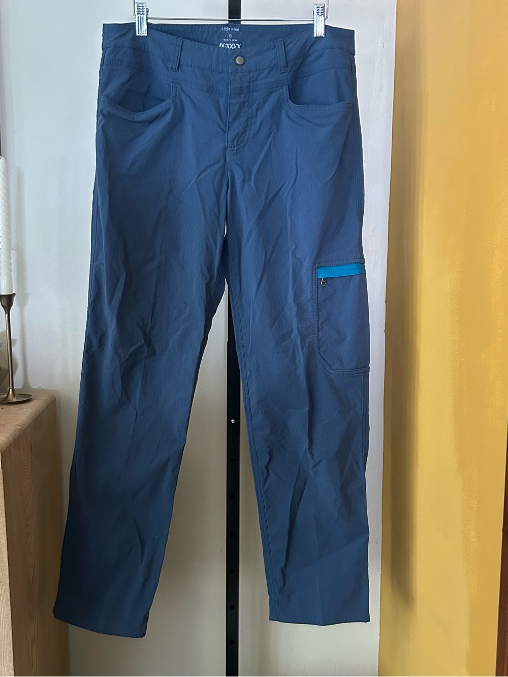 Title Nine Women's Hiking Pants Climbing Outdoor Athletic Gorpcore Blue Size 8